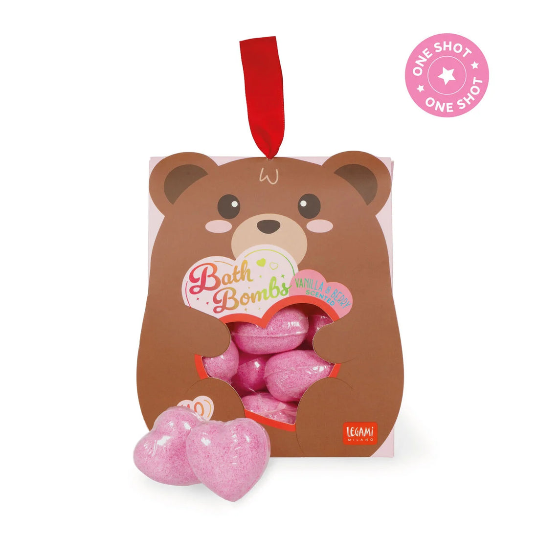 Set mit 10 Badekugeln - Teddy