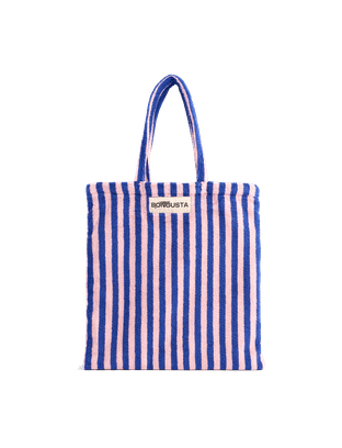 Totebag dazzling blue &amp; rose