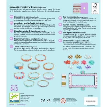 Armbänder und Webstuhl