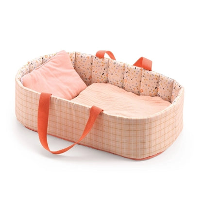 POMEA Puppentragetasche Pink Lines