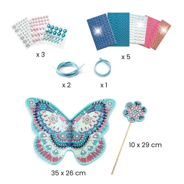DIY: Feenflügel &amp; Zauberstab