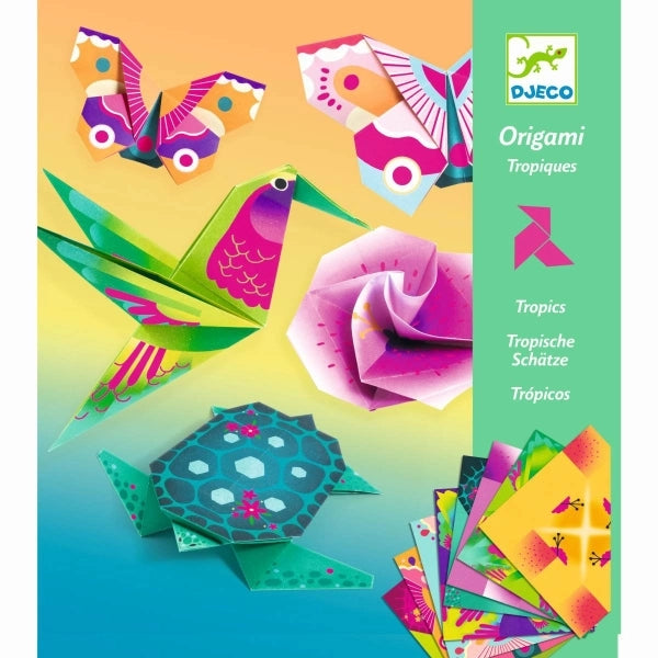Origami: Tropische Tiere