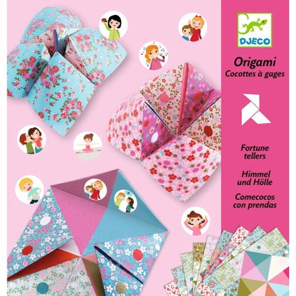 Origami: Himmel und Hölle Blumen