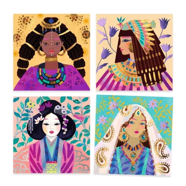 DIY mit Metallfolie: Kostbare Schmuckstücke