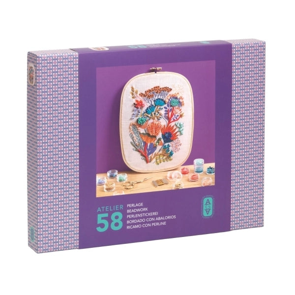 Perlenstickerei Blumen