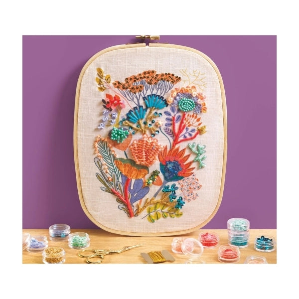 Perlenstickerei Blumen