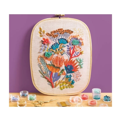 Perlenstickerei Blumen