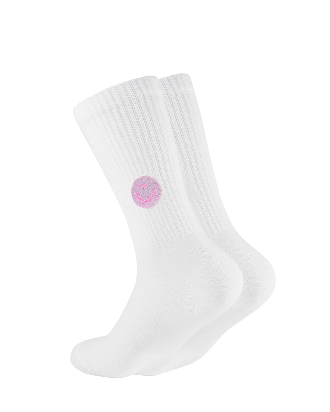 Socken Glitter Smiley