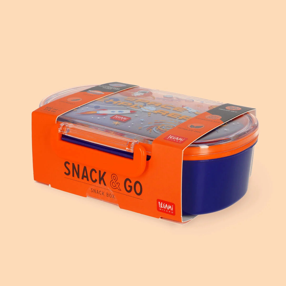 Snack &amp; Go Brotzeitdose Weltraum &