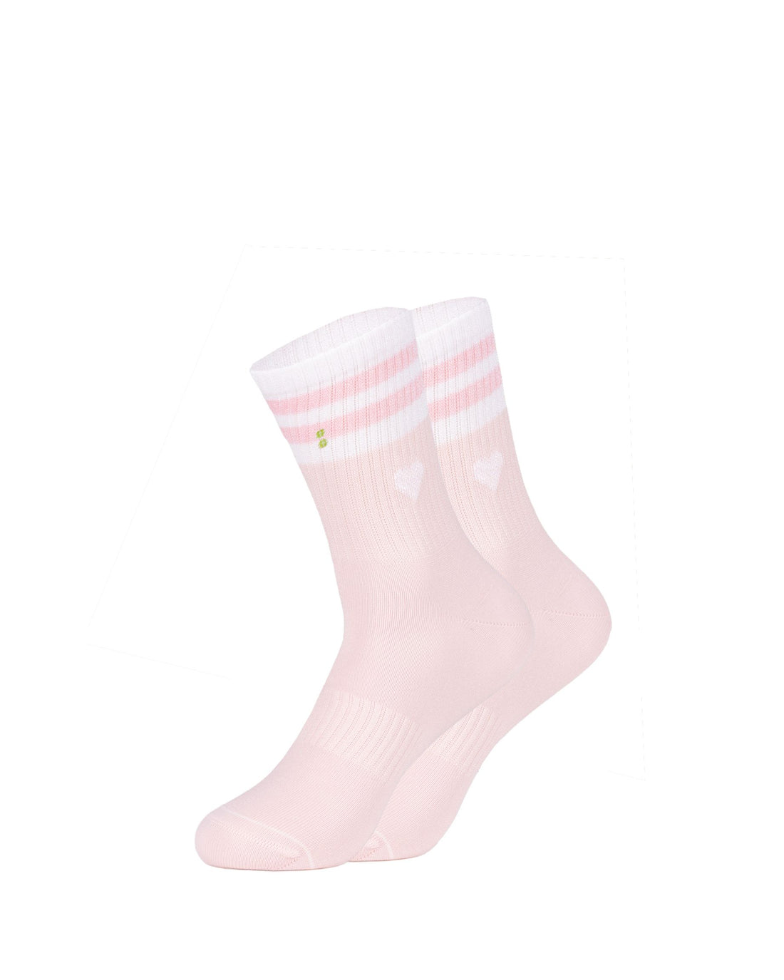 Socken Lilly Love - hellrosa mit Herz