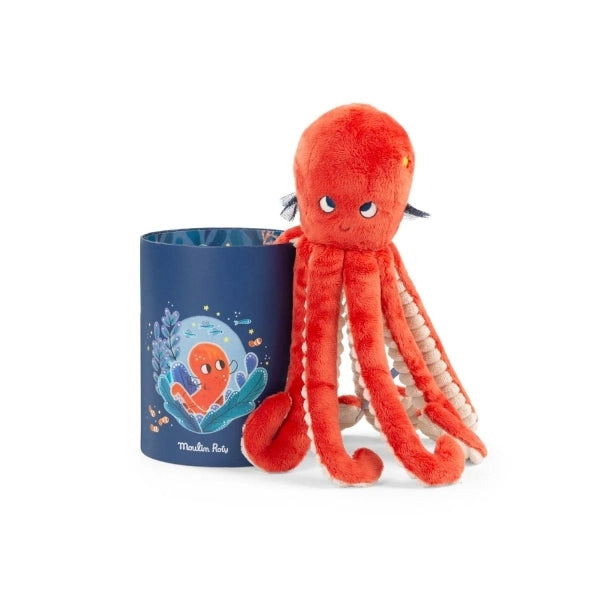 Kuscheltier Krake klein in Box