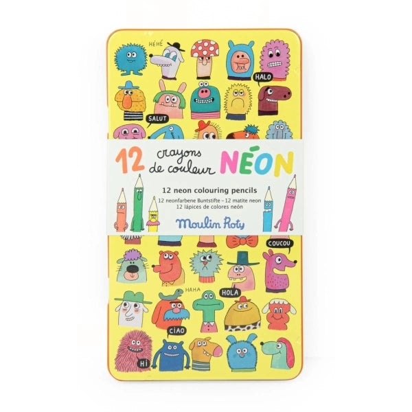 Neon Buntstifte 12 Stück