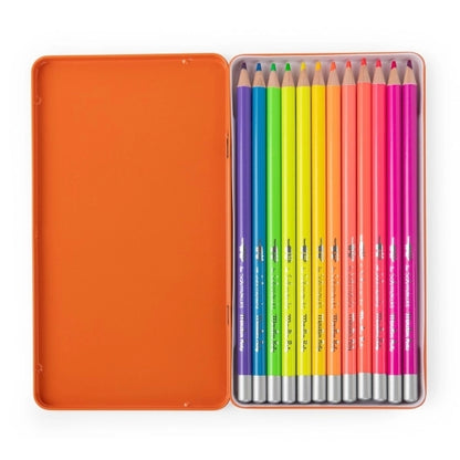 Neon Buntstifte 12 Stück