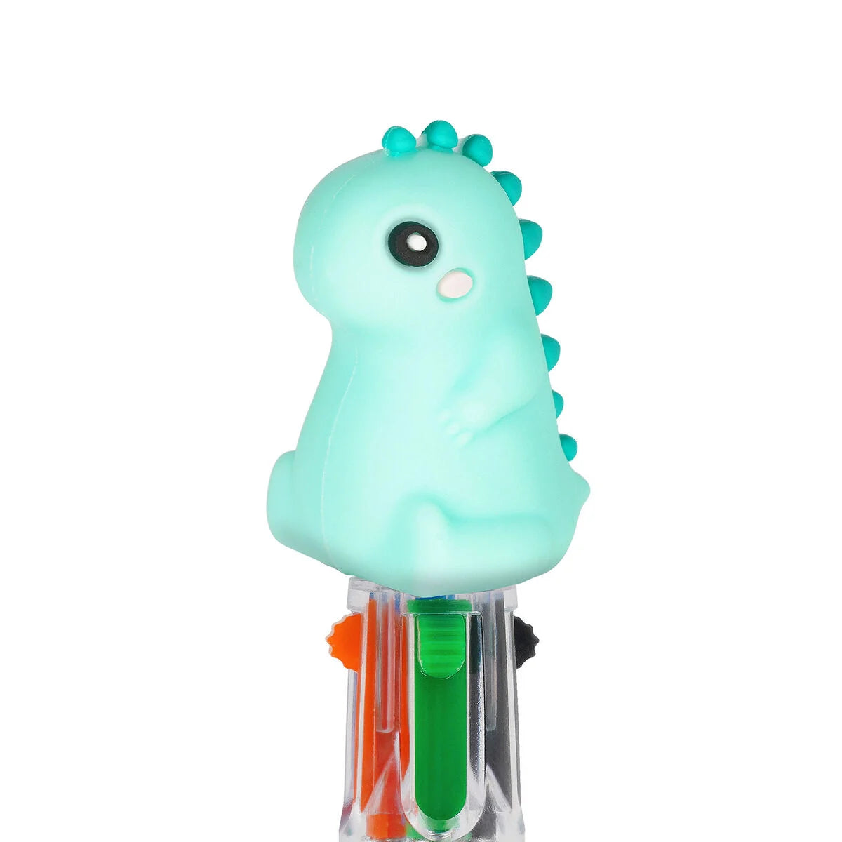 Mini Kugelschreiber mit 4 Farben - Dino