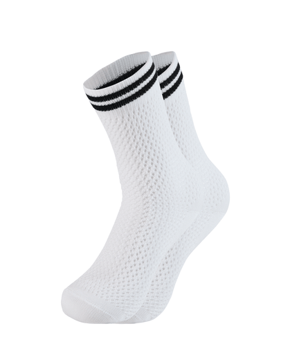 Socken Streetmood Netz Offwhite - luftdurchlässig