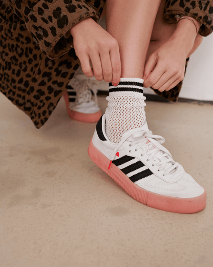 Socken Streetmood Netz Offwhite - luftdurchlässig