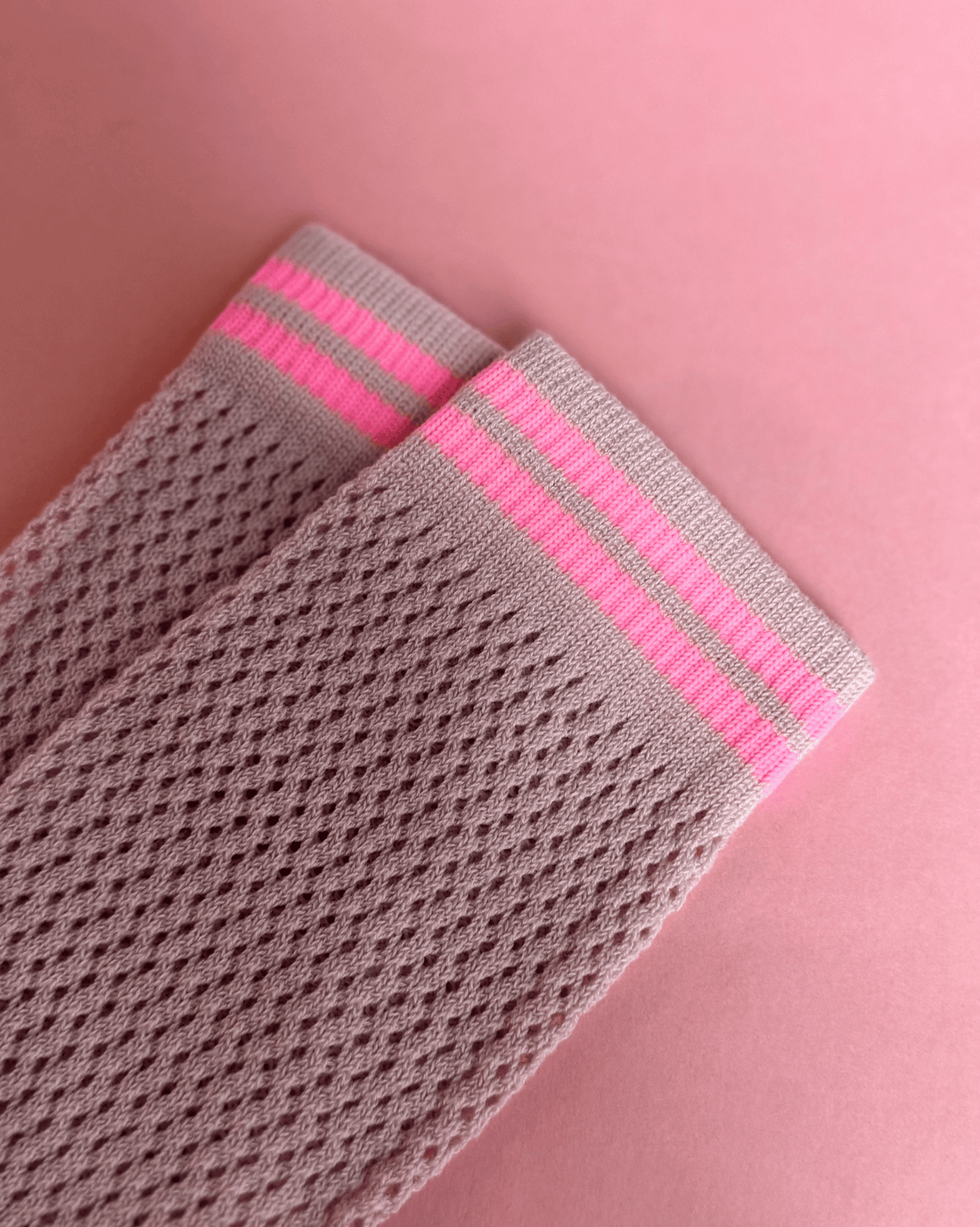 Socken Streetmood Netz Neon Pink - luftdurchlässig