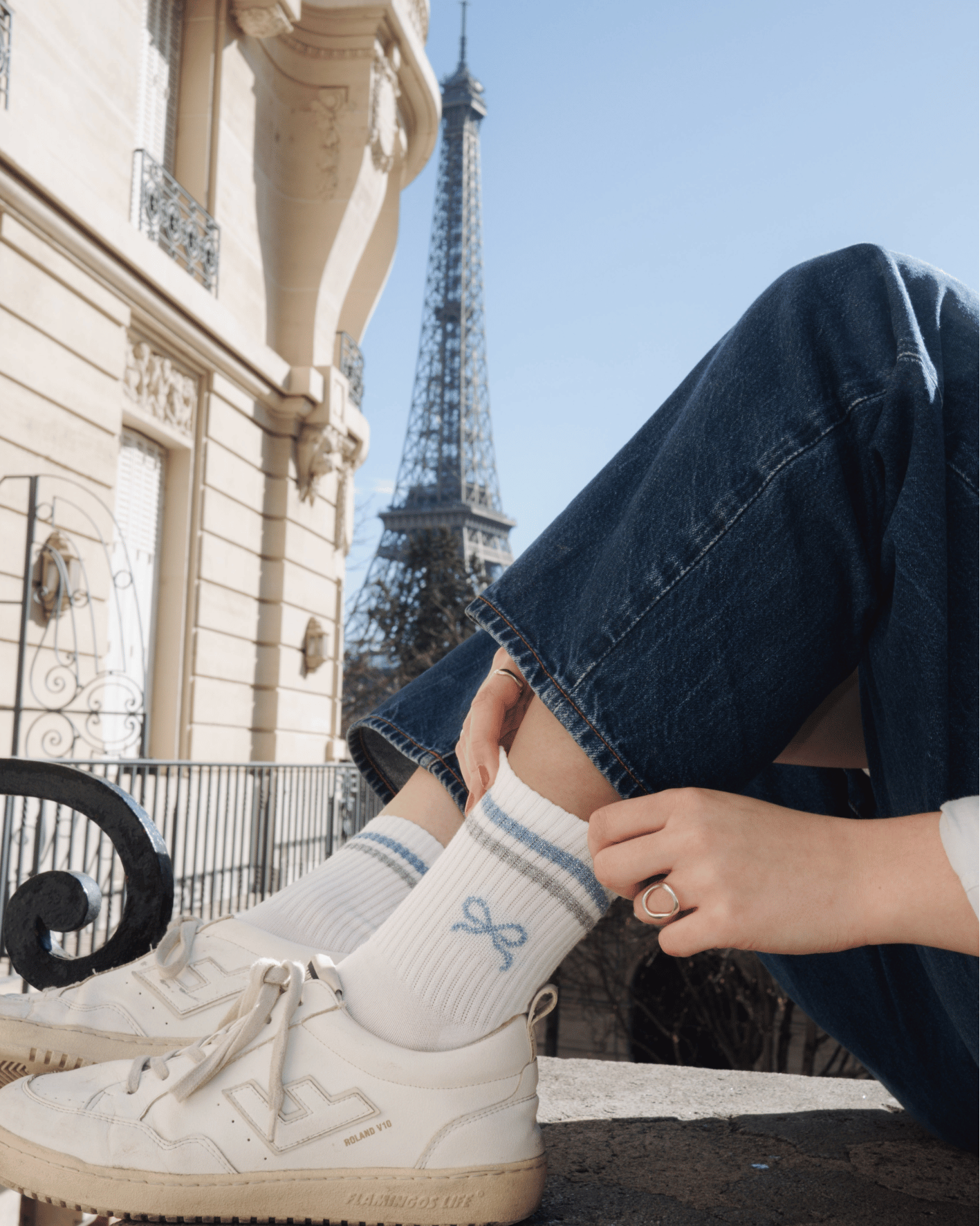 Socken Paris Chi Chi - Schleife