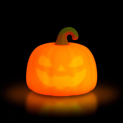 Wiederaufladbares LED-Licht aus Silikon - Soft Dreams Kürbis