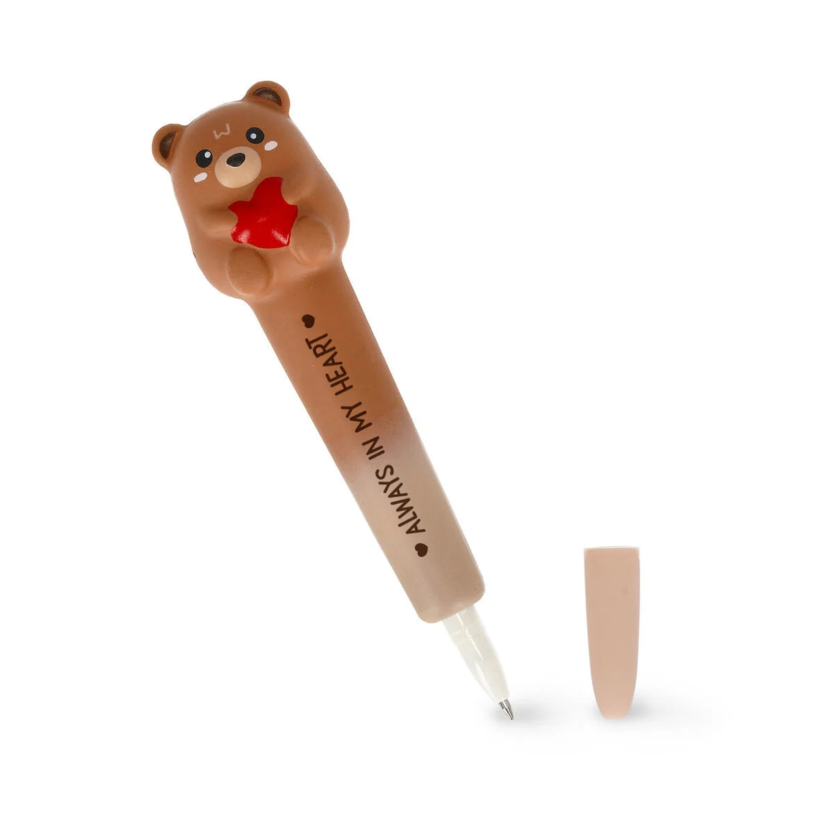 Squeezie-Gelstift Teddy Bear „Always in my heart“