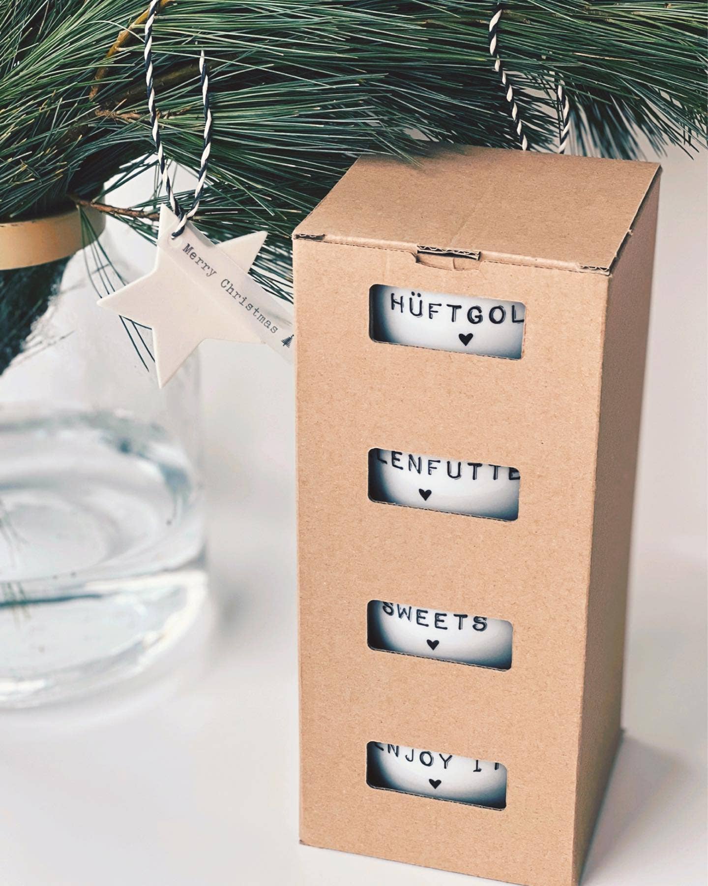 Geschenkset Dip Schalen (4 er Set) I Tapas Snack Sweets