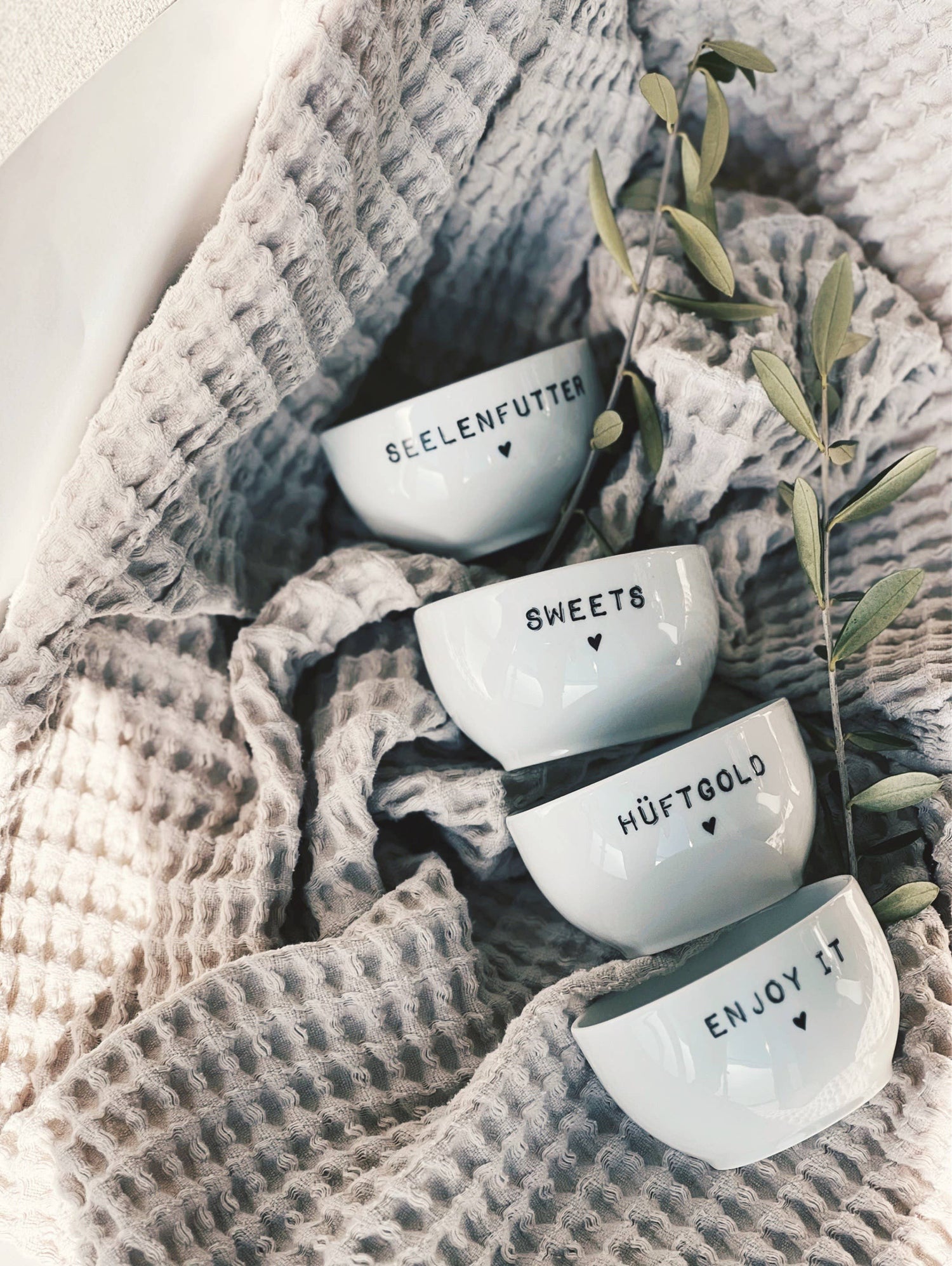 Geschenkset Dip Schalen (4 er Set) I Tapas Snack Sweets