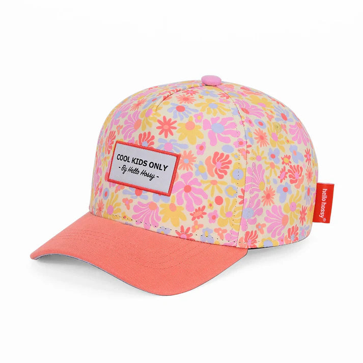 Cap Retro Flowers