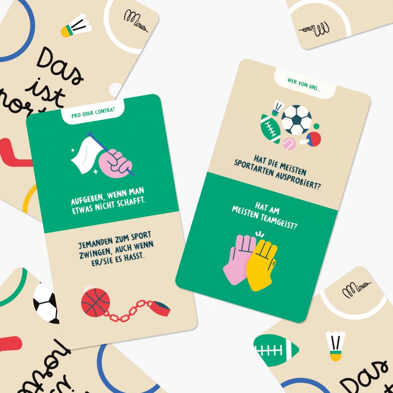 Kartenspiel Das ist sportlich!