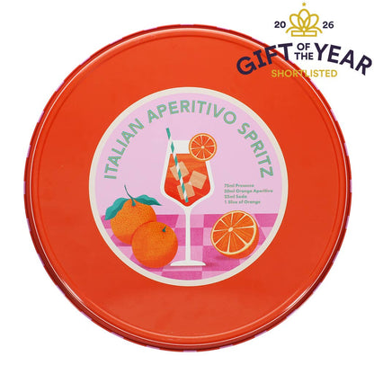 Rundes Metall-Serviertablett - Aperitivo Spritz