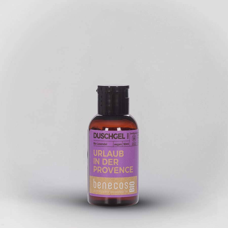 Mini benecosBio Duschgel BIO-Lavendel URLAUB IN DER PROVENCE