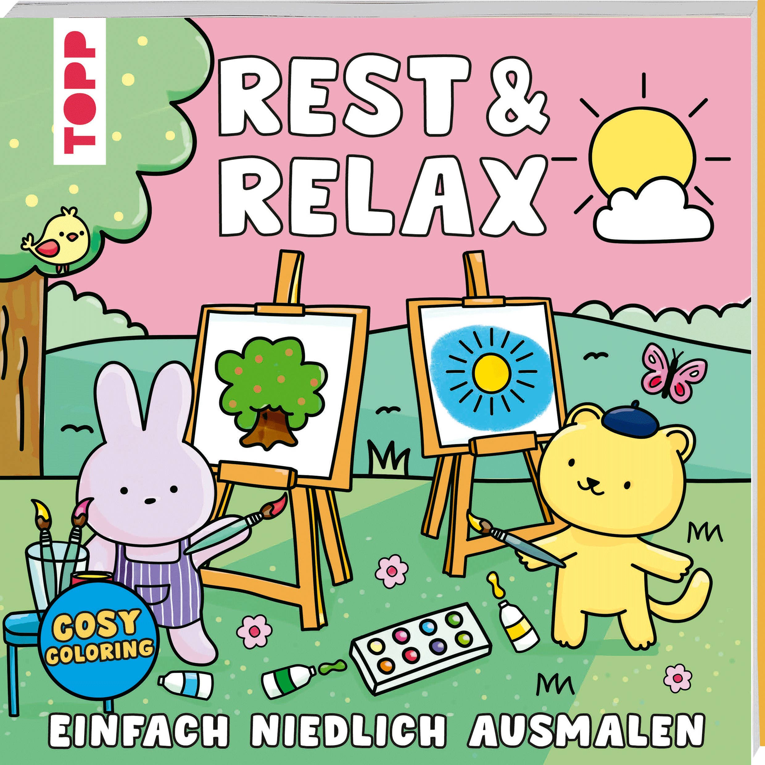 Cosy Coloring - Rest &amp; Relax