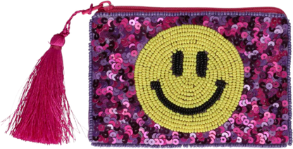 Täschchen mit Perlen Elodie - Smiley