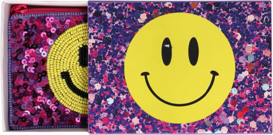 Täschchen mit Perlen Elodie - Smiley