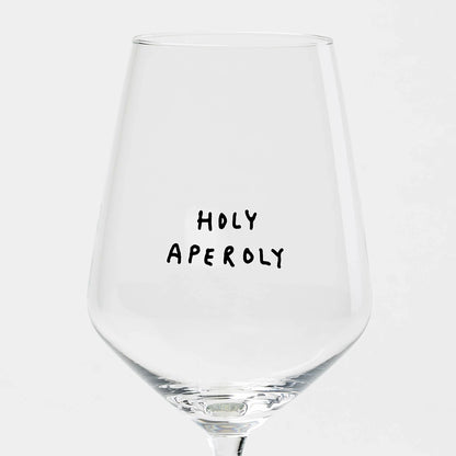 Holy Aperoly Weinglas