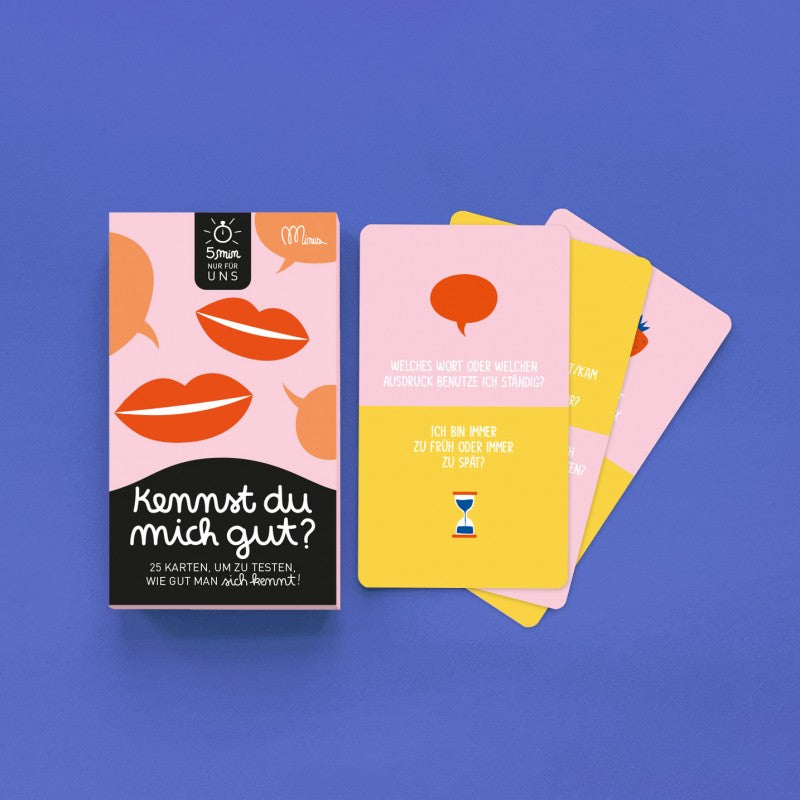 Kartenspiel Kennst du mich gut?
