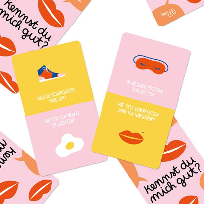 Kartenspiel Kennst du mich gut?