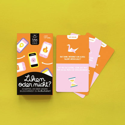 Kartenspiel Liken oder nicht?