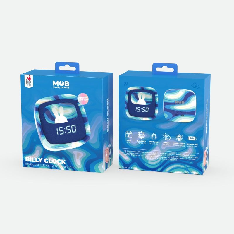 Billy Clock Wecker und Nachtlicht