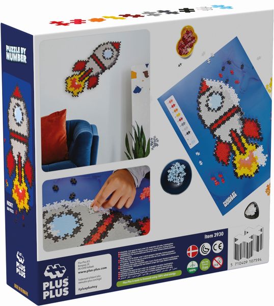 Kreativ Bausteine Rakete 500 Teile