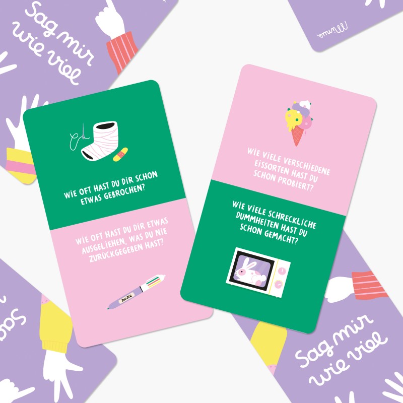 Kartenspiel Sag mir wie viel