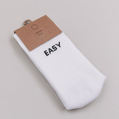 Socken weiß - Easy Peasy
