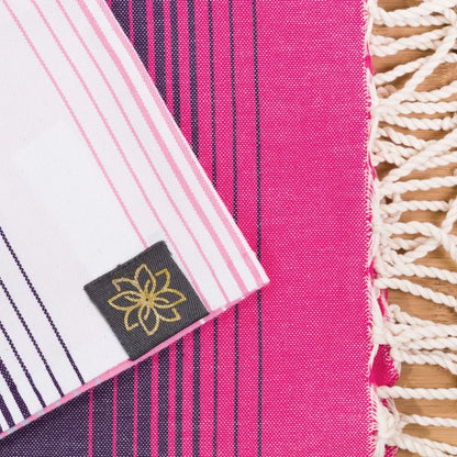 Fouta Hamamtuch 200 x 100 - Rose Garden