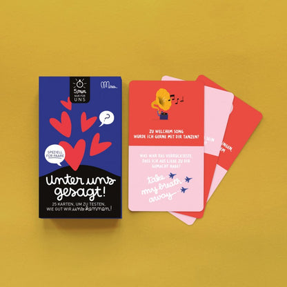 Kartenspiel Unter uns gesagt!