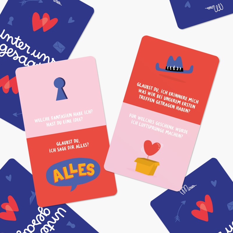 Kartenspiel Unter uns gesagt!