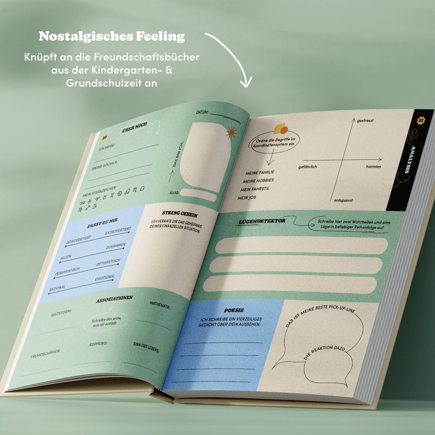Freundebuch für Erwachsene