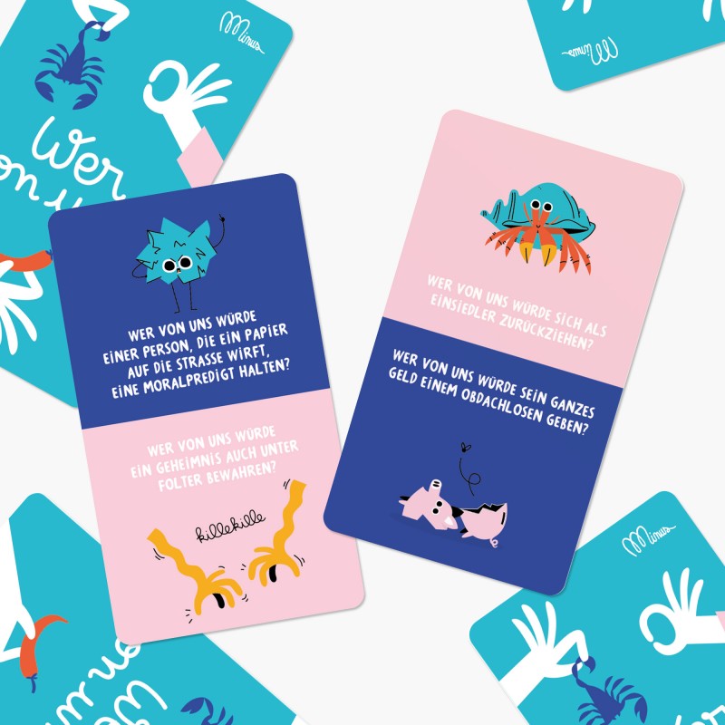 Kartenspiel Wer von uns...