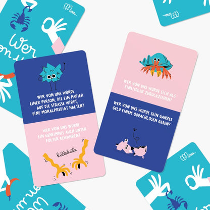 Kartenspiel Wer von uns...